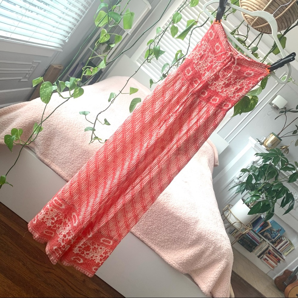 SOLD Strapless Free People jumpsuit